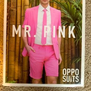 Men’s Oppo Suits Pink Party Suit
